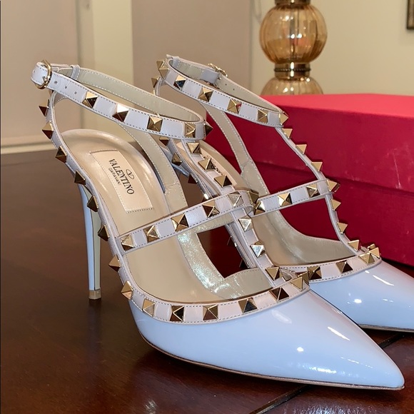 Valentino Rockstud Ankle Strap Pump - Picture 2 of 7
